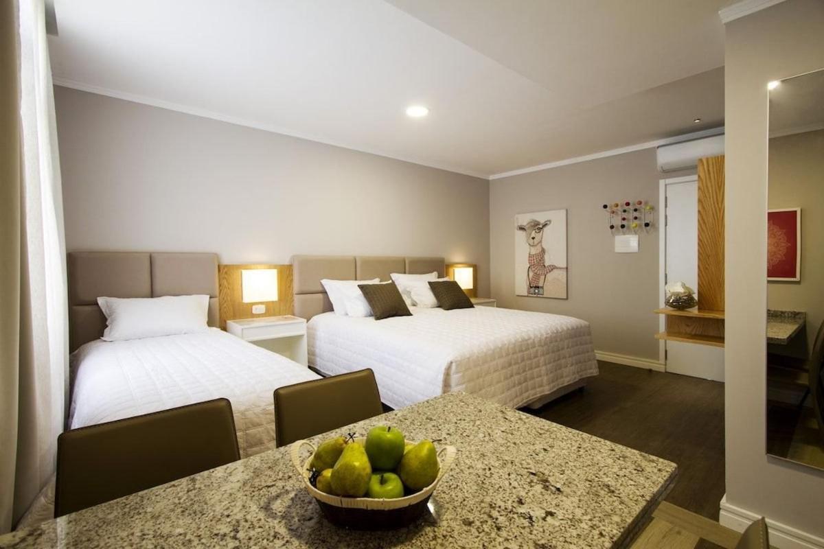 Apartmán Rosa Flats Charm Gramado Exteriér fotografie