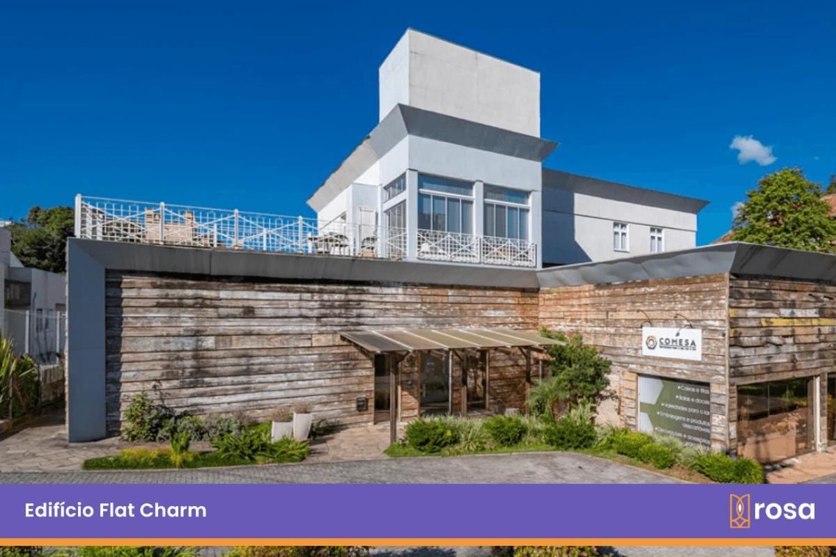 Apartmán Rosa Flats Charm Gramado Exteriér fotografie